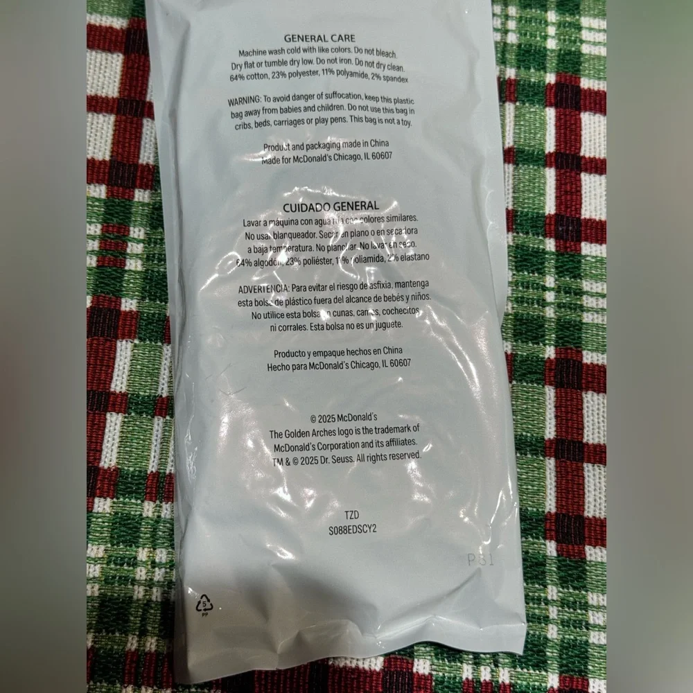 McDonald's Grinch Socks - Picture 2 of 3